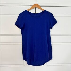 Lululemon Blue Relaxed Blouse/Shirt